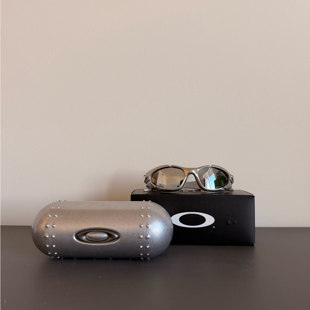 Oakley Metallic Sunglasses with Case
